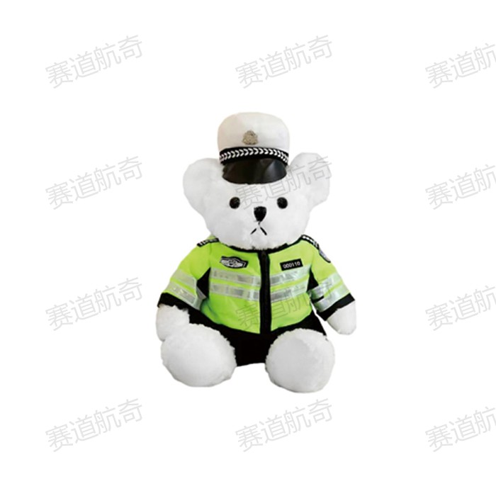 警察公仔小熊